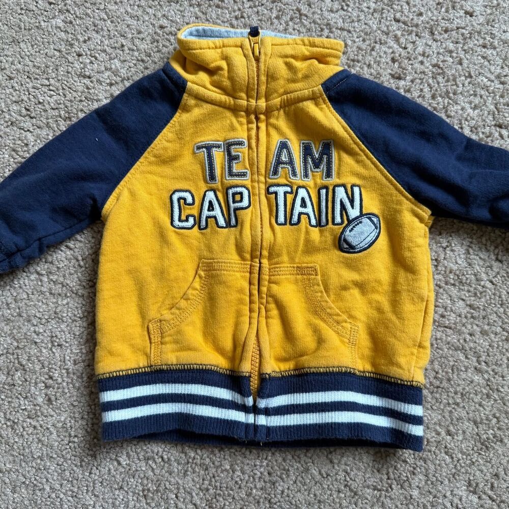 3M Carter's Yellow & Blue Team Captain Jacket
